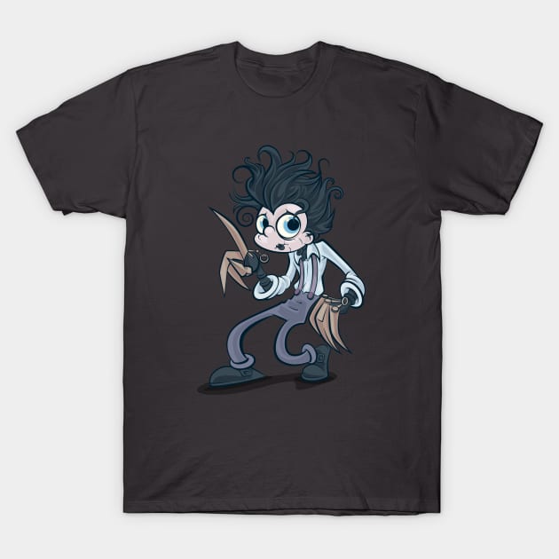 Edward Scissorhands T-Shirt by majanation